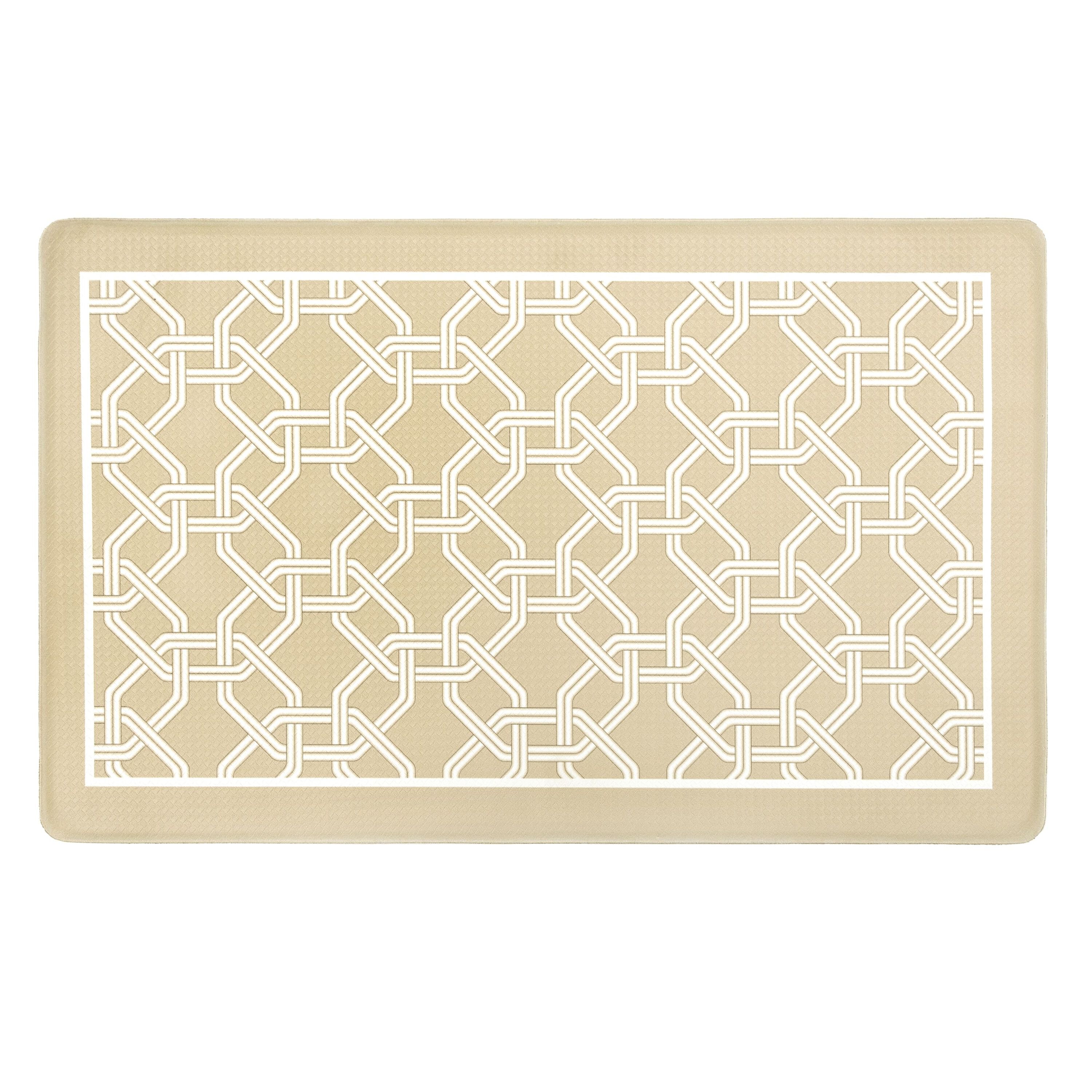Arlington 18x30 Anti Fatigue Mat by Achim Home Décor in Tan
