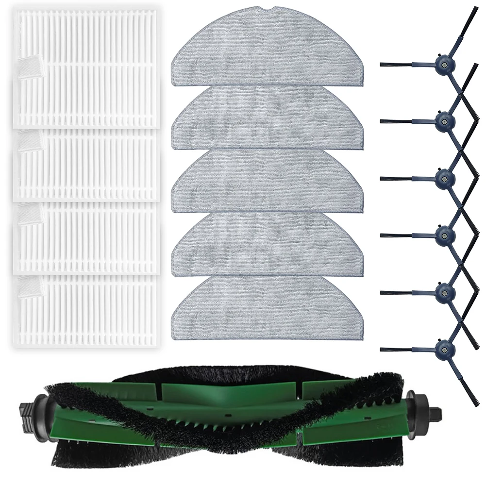 1Set Wichtigsten Seite Pinsel Filter Mopp Tuch Für Conga 8490 Für Ultimative Ultra Power Für Staubsauger Repalcement Hause reinigung Werkzeug Image