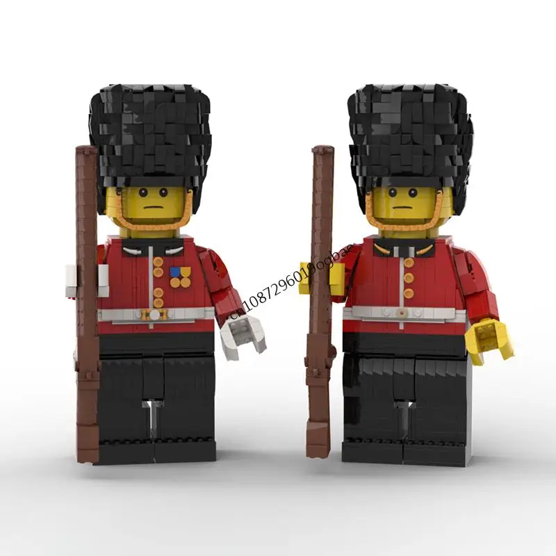 Neue 1234Pcs Heißer Verkauf Maxifigure Serie Moc Royal Guard Modell Baustein Diy Kreative Ideen KidToy Geburtstag Weihnachten Geschenk Image