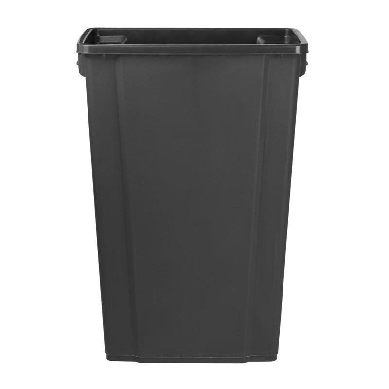 Jantex Slim Mülleimer Schwarz 80Ltr Image