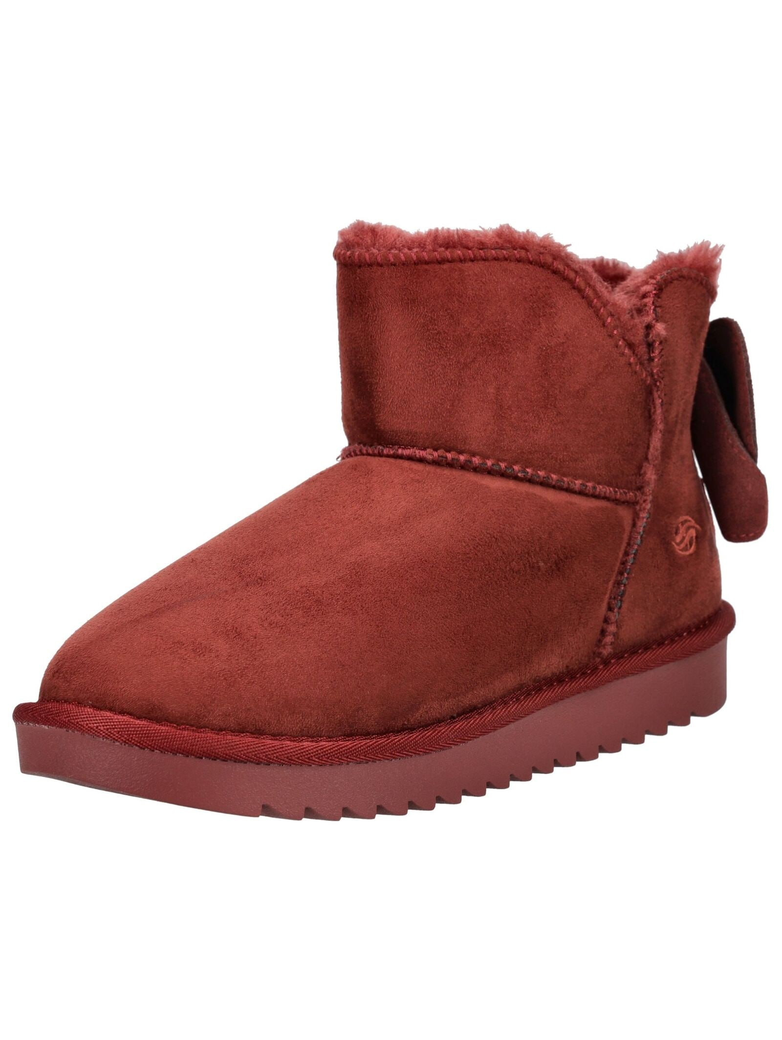 Stiefelette DOCKERS BY GERLI "Dockers by Gerli Stiefelette Lederimitat", Damen, Gr. 37, dunkelrot, Lederimitat, Schuhe Stiefelette