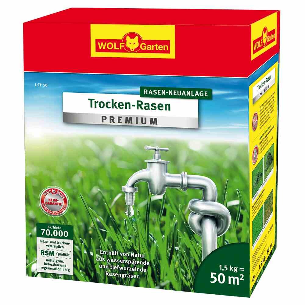 WOLF-GARTEN L-TP 50 Trocken-Rasen Premium (Packungsgröße: für 50 m²) Image