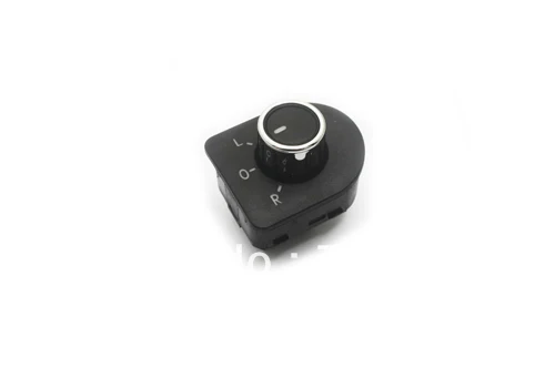 Chrome Rückansicht Seiten Spiegel Schalter Knopf Mit Elektrische Steuerung Funktion Für VW Jetta Bora Golf MK4 Image