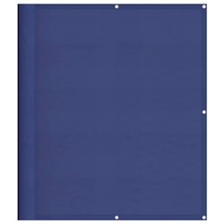 vidaXL Balkon-Sichtschutz Blau 120x800 cm 100 % Polyester-Oxford Image