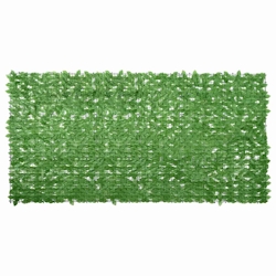 vidaXL Balkon-Sichtschutz mit Grünen Blättern 300x150 cm Image