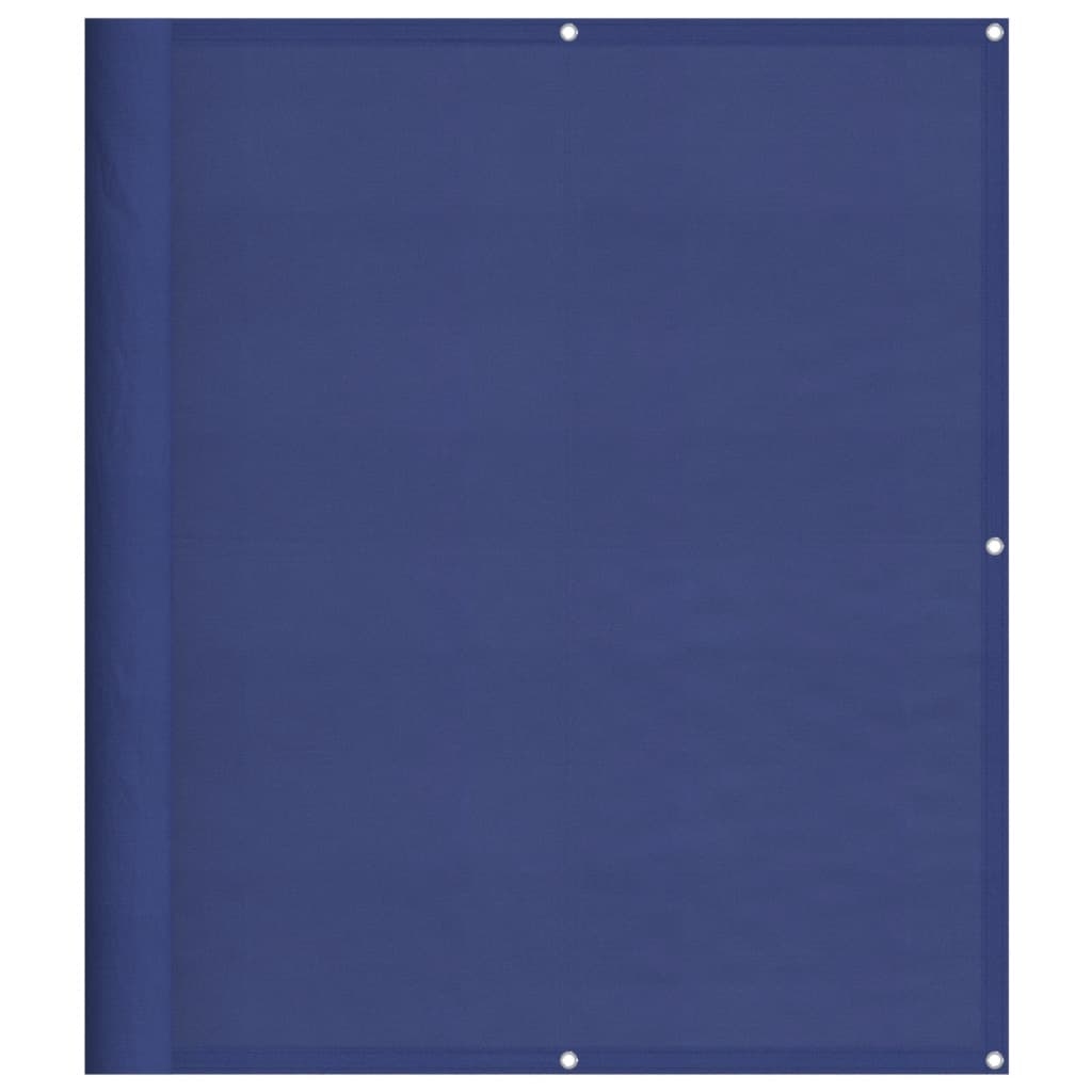 vidaXL Balkon-Sichtschutz Blau 120x700 cm 100 % Polyester-Oxford Image