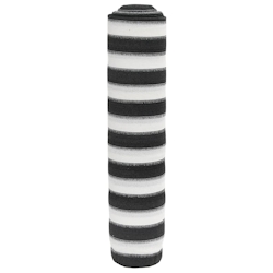 vidaXL Zaunblende Anthrazit und Weiß 1,5x25 m HDPE 150 g/m² Image