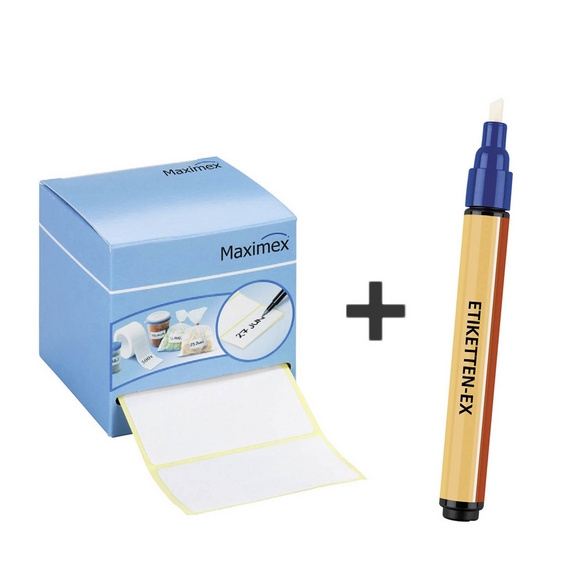 Etiketten-Ex & Haftetiketten 4-teilig MAXIMEX Image