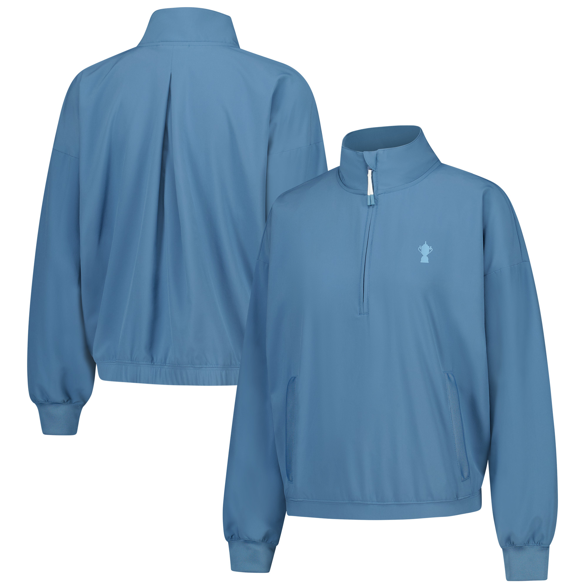 Webb Ellis Cup Studio Gewebter 1/2-Reißverschluss-Hoodie – Damen Image