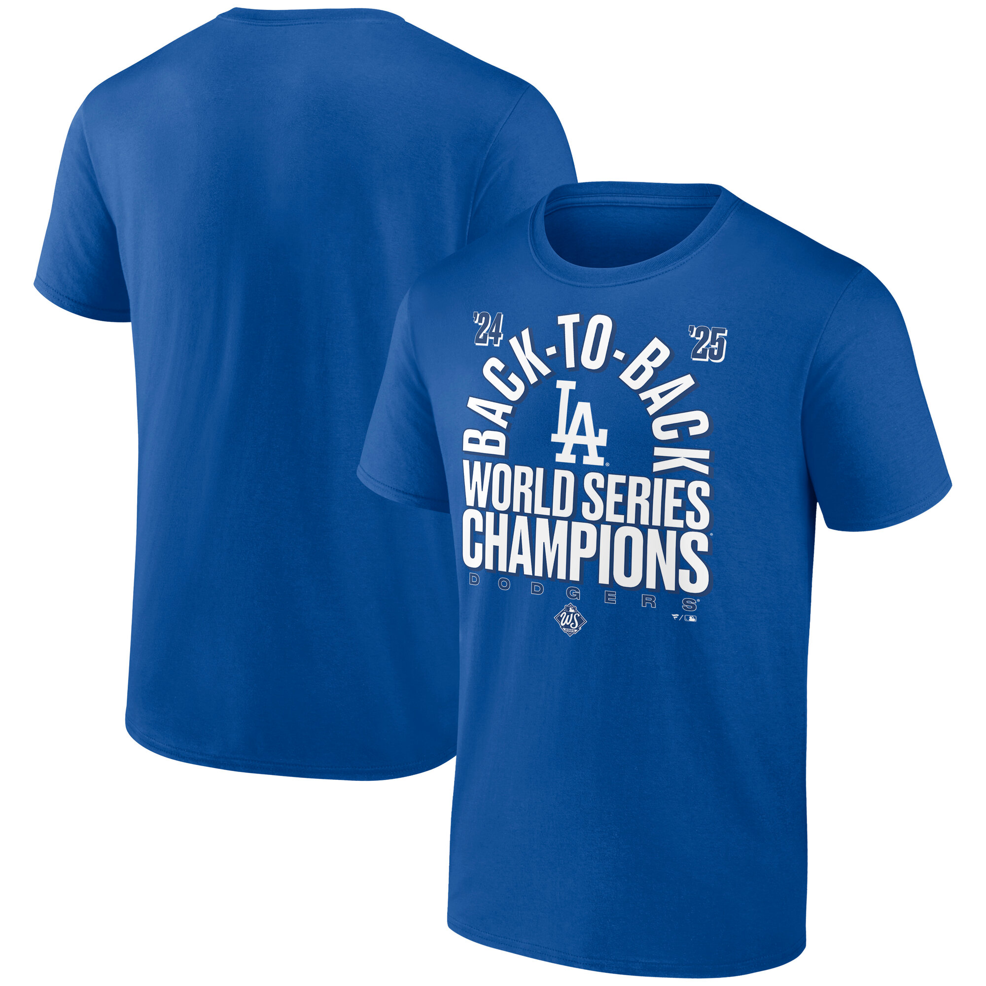 Los Angeles Dodgers World Series-Titelträger-T-Shirt für Herren Image