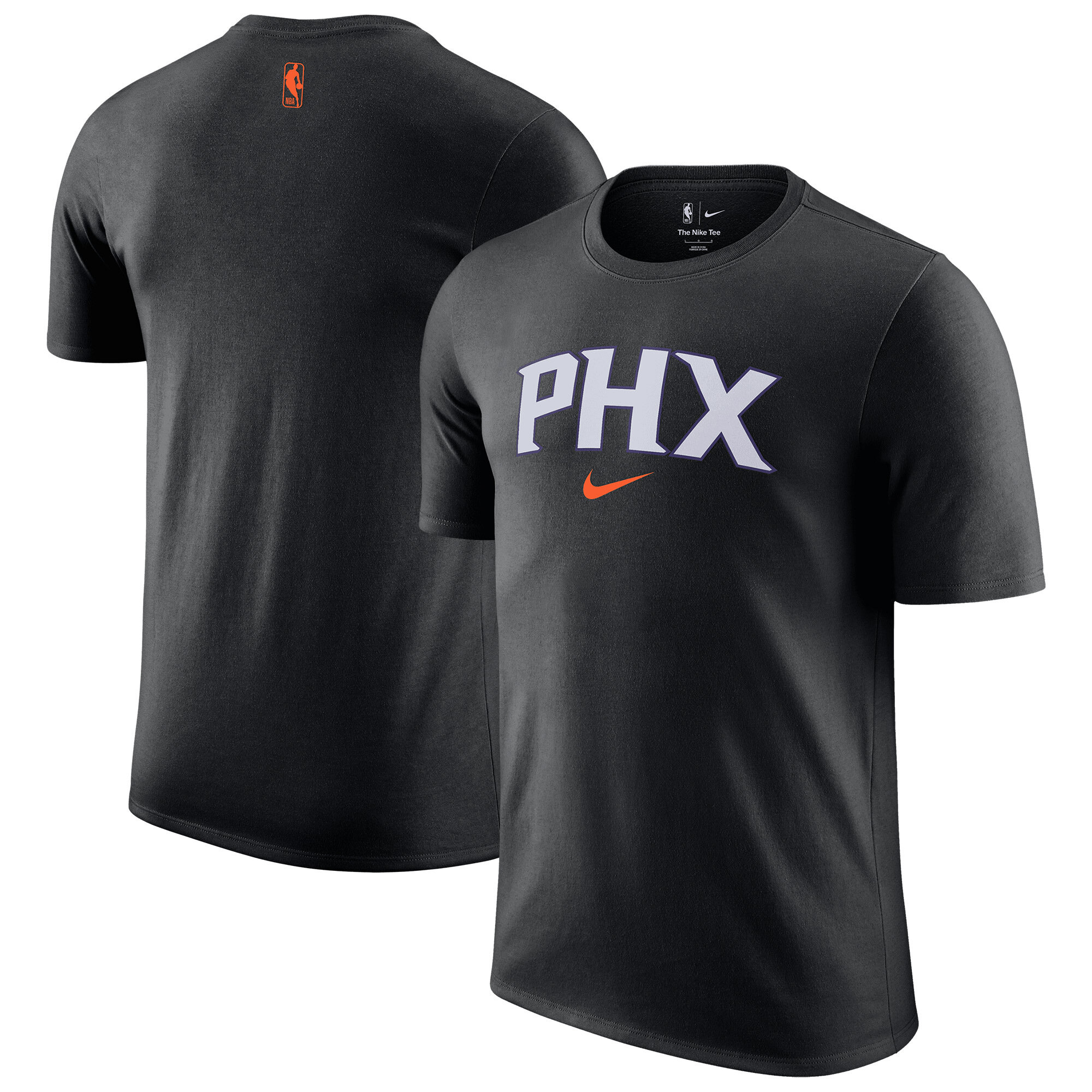 Phoenix Suns Nike City Edition Kurzarm-T-Shirt mit Logo – Herren Image
