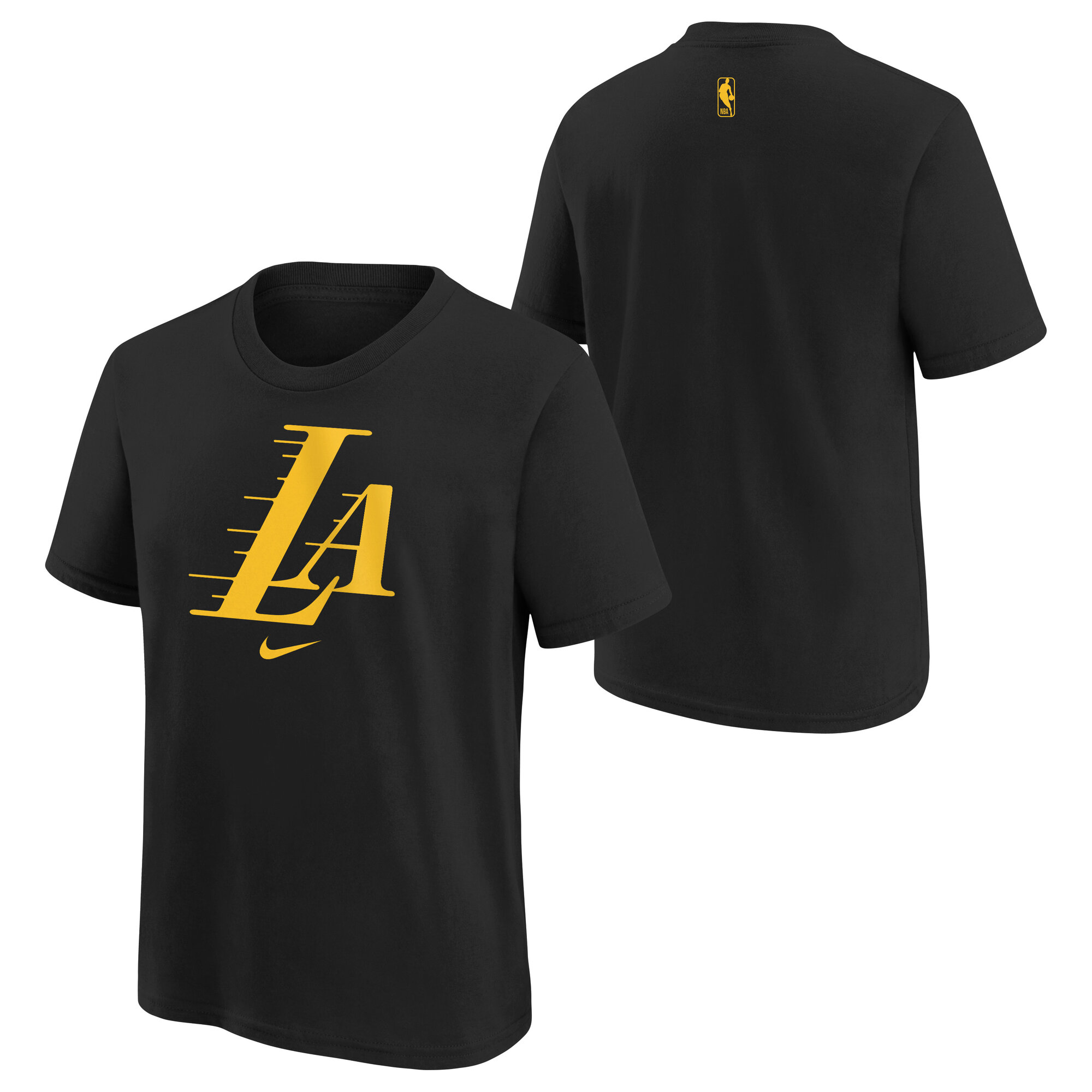 Los Angeles Lakers Nike 2025/26 City Edition Essentials Logo T-Shirt - Jugend Image