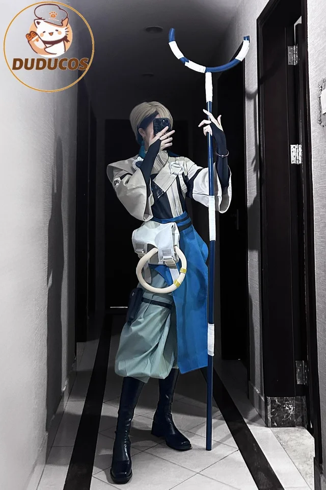 Zanka Nijiku Cosplay Kostüm Anime Gachiakuta DUDU-SR Halloween Grau Zanka Kostüm Männer Nijiku Anzug Cosplay Zubehör Image