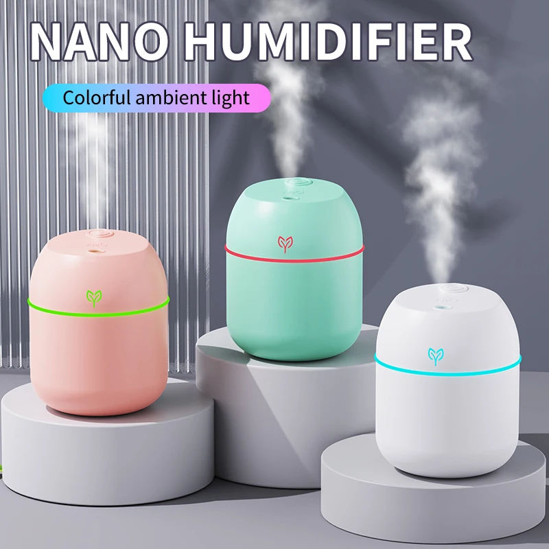 220 ML große nebel menge usb luftbefeuchter Kleine desktop luftbefeuchter hause intelligente auto aromatisierung maschine Image