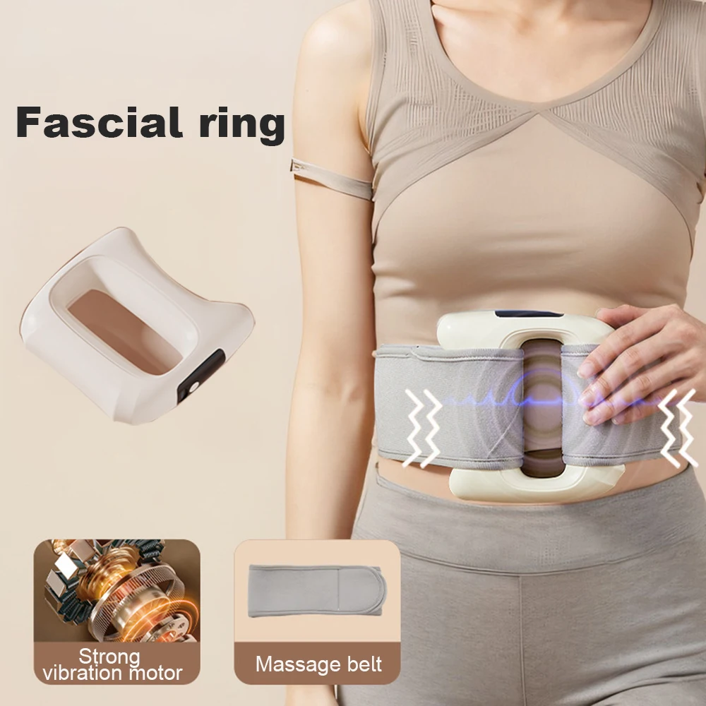 Tragbares myofasziales Ringmassagegerät – Deep Tissue Muscle Roller zur myofaszialen Freisetzung, Triggerpunkt-Therapie und Linderung von Muskelschmerzen Image