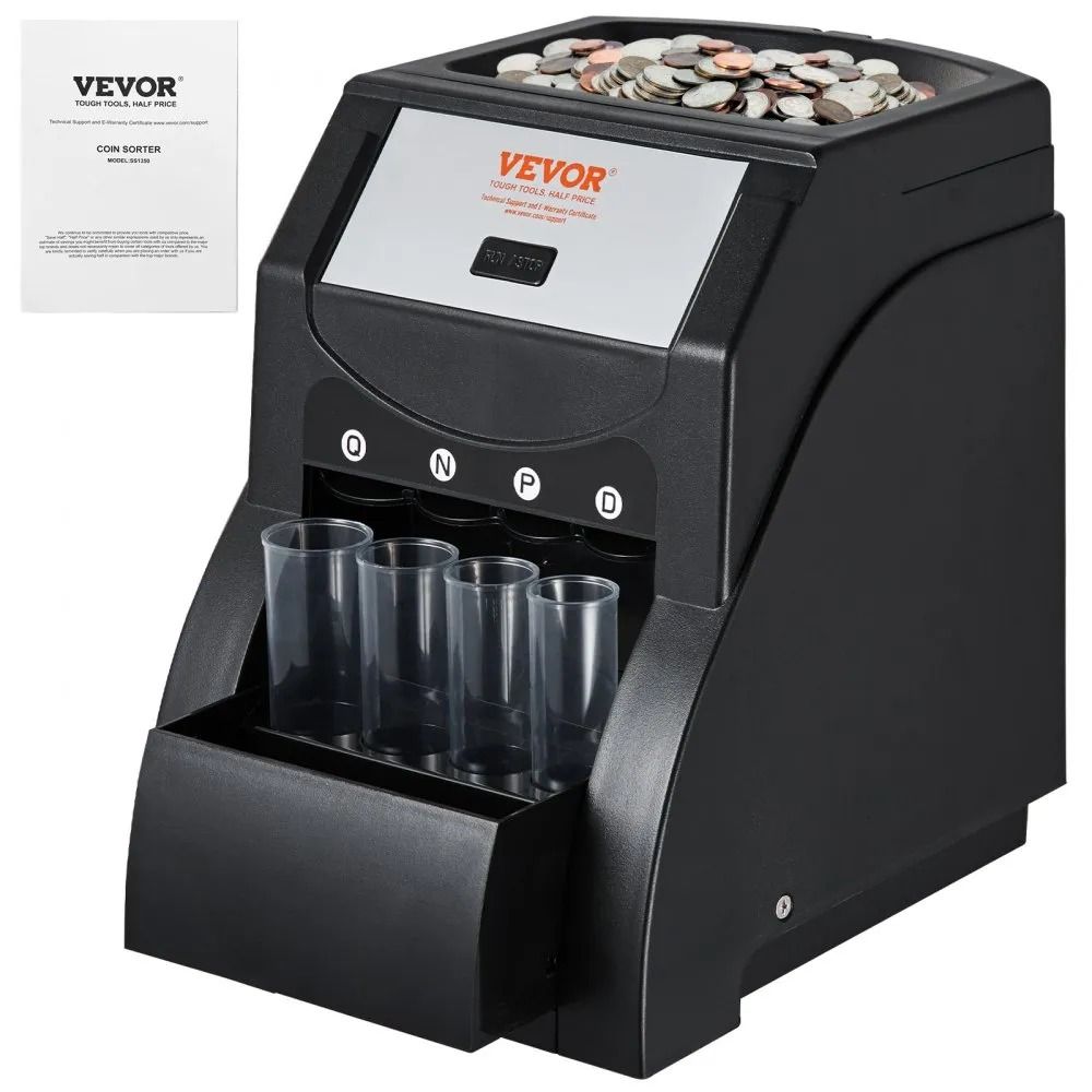 Coin Sorter Machine For USD Coin, USD Coin Sorter, Coin Sorter And Wrapper Coin Sorter Machine For USD Coin, USD Coin Sorter, Coin Sorter And Wrapper