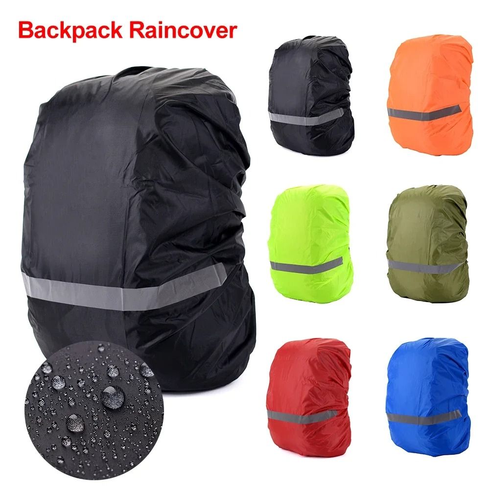 Reflective Waterproof Backpack Rain Cover For Outdoor Hiking And Cycling xl royal Blue