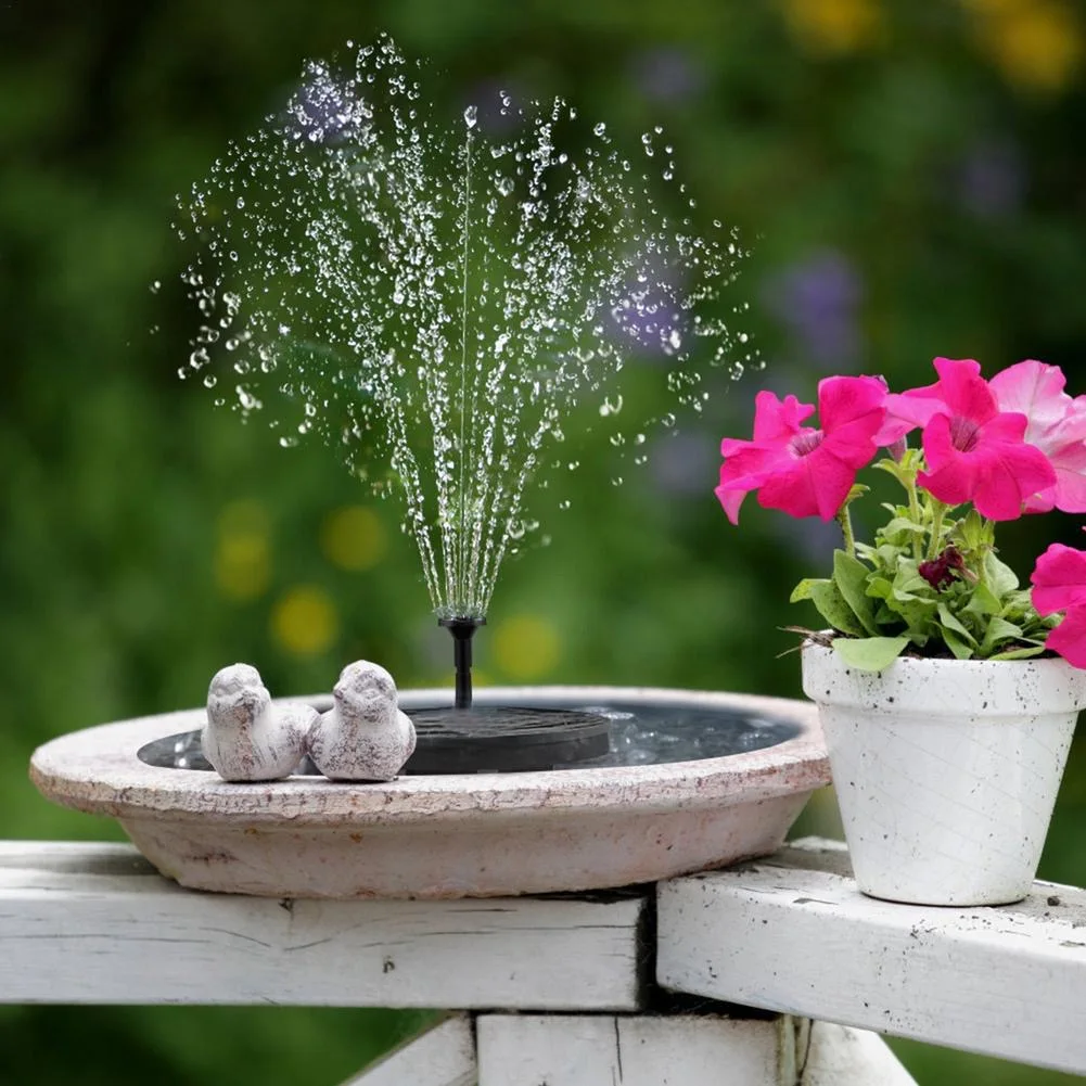 New Mini Solar Water Fountain, Outdoor Pond Waterfall Fountain, Garden Supplies, Solar Powered Bird Bath Decoration New Mini Solar Water Fountain, Outdoor Pond Waterfall Fountain, Garden Supplies, Solar Powered Bird Bath Decoration