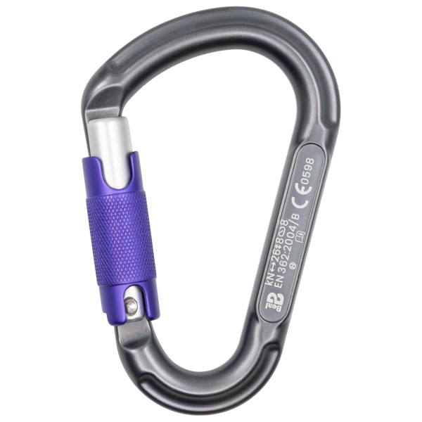 Beal - Be Lock 3-Matic - Schraubkarabiner grau