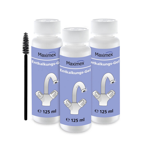 Entkalkungsgel mit Bürste 3er Set MAXIMEX Image