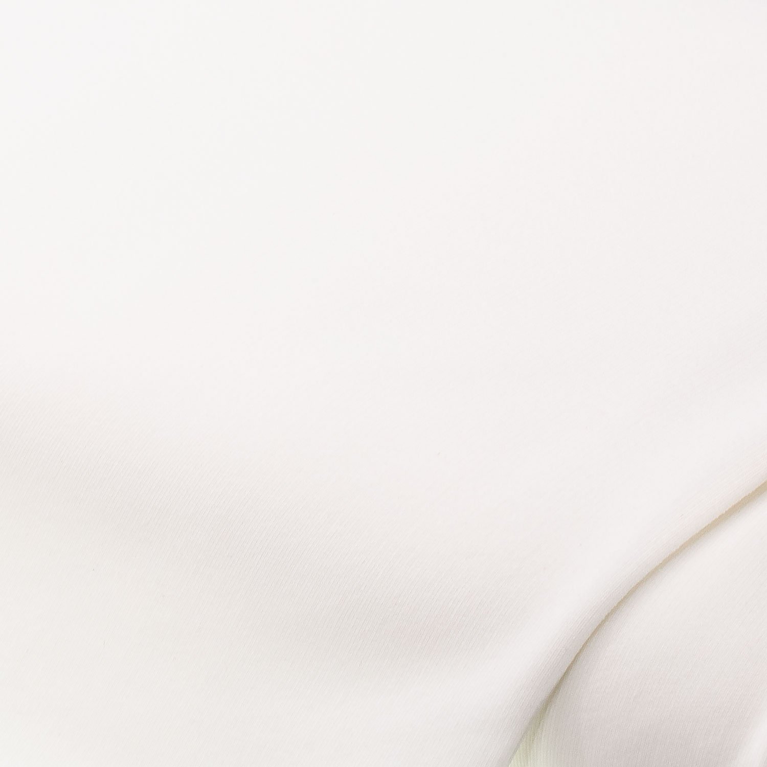 French Terry uni, wollweiß Image