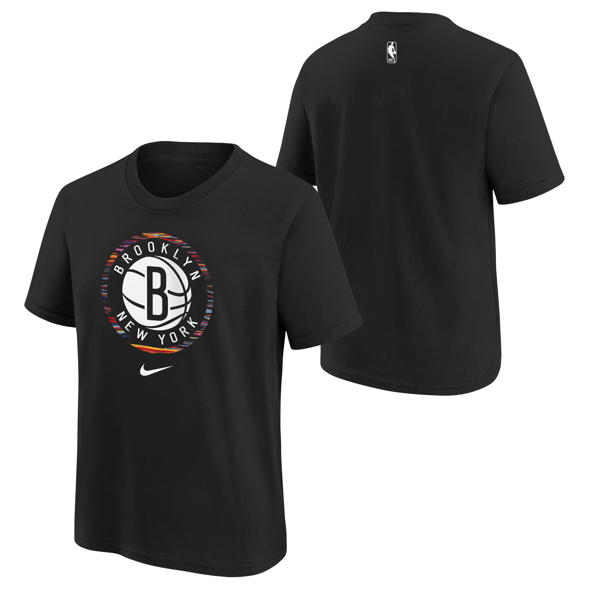 Brooklyn Nets Nike 2025/26 City Edition Essentials Logo T-Shirt - Jugend Image