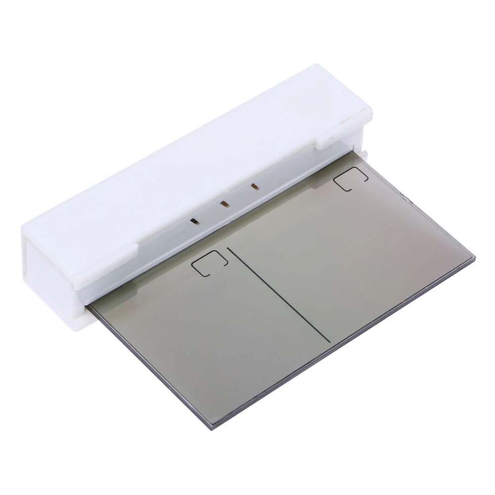 Thermomètre à fenêtre numérique, hydromètre, grand écran LCD, Station météo intérieure et extérieure, Suctio, humidité météo, pour chambre de bébé