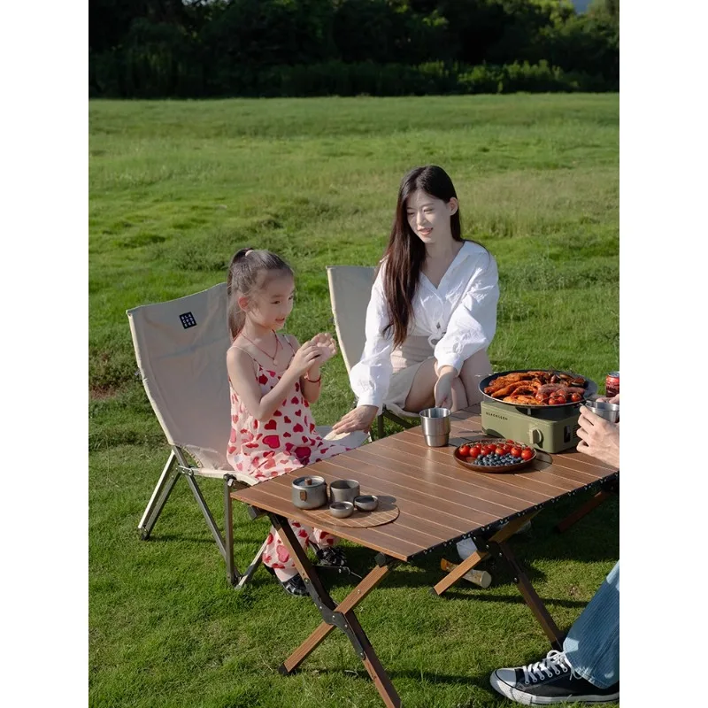 Blackdeer Camping Angeln Rückenlehne Hocker Aluminium Legierung Freizeit Strand Stuhl Entspannen Stuhl Outdoor Tragbare Klappstuhl Image