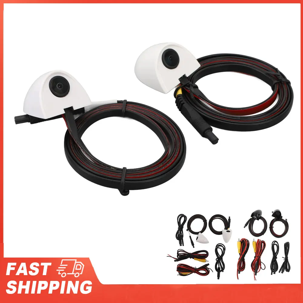 Auto Tür Seitenansicht Kamera Nachtsicht Toter Winkel Kamera Links Rechts Mini HD Bild Band Montage für Auto Überwachung System Image