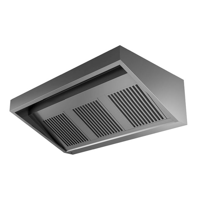 Dunstabzugshaube aus Edelstahl mit Motor, 1500(L)x900(T)x450(H)mm Image