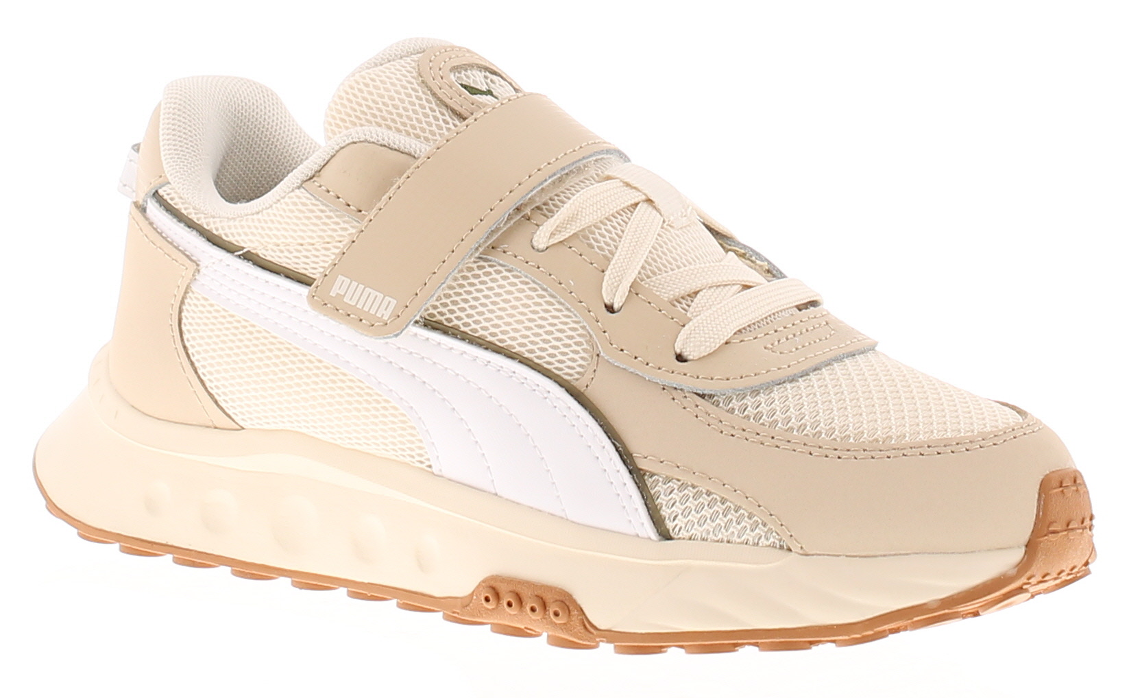 Puma Junior Jungen Sneaker Wild Rider Futurism Klettverschluss weiß Image