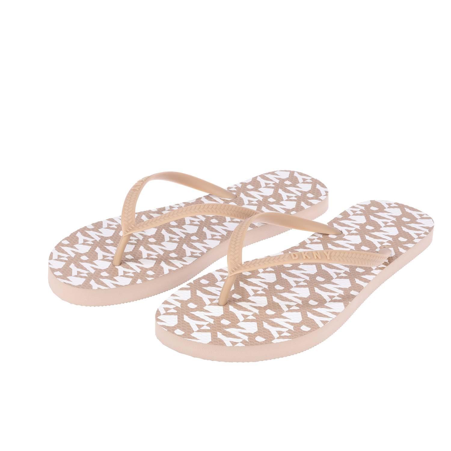 DKNY - Flipflops für Damen (Beige)