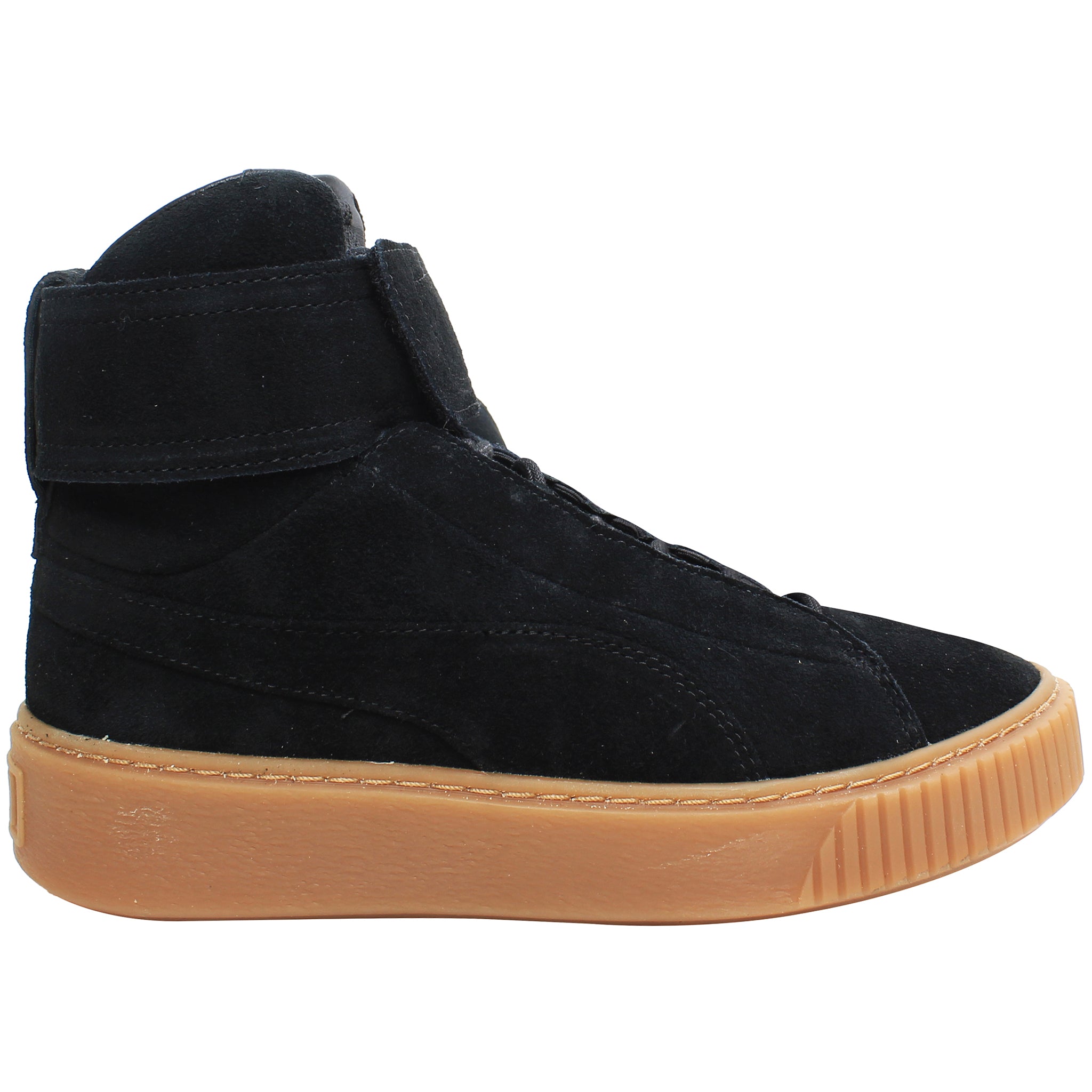 Puma Platform Mid OW Damen schwarze Sneaker Image