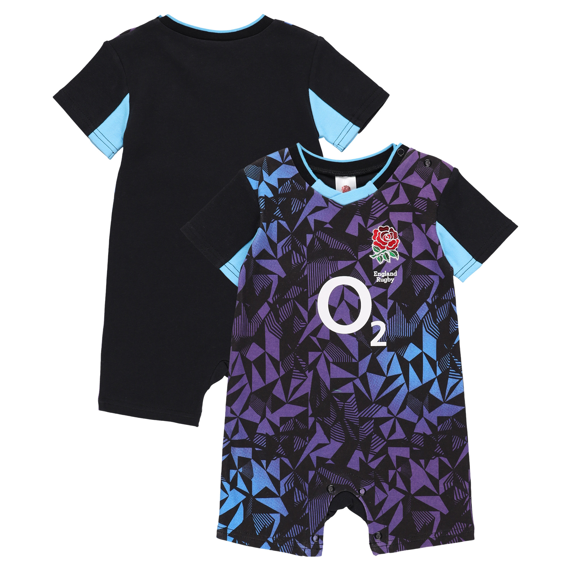 England Rugby Ausweichtrikot-Strampelanzug 2025/26 – Baby Image