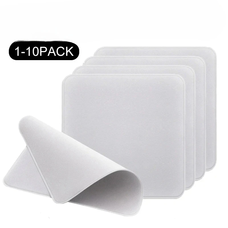 1–10 Stück Universal-Poliertücher für Apple Phone, iPad, Bildschirm, Kamera, Objektiv, polnisches Wischtuch, Brillenreinigung, Mikrofasertuch Image