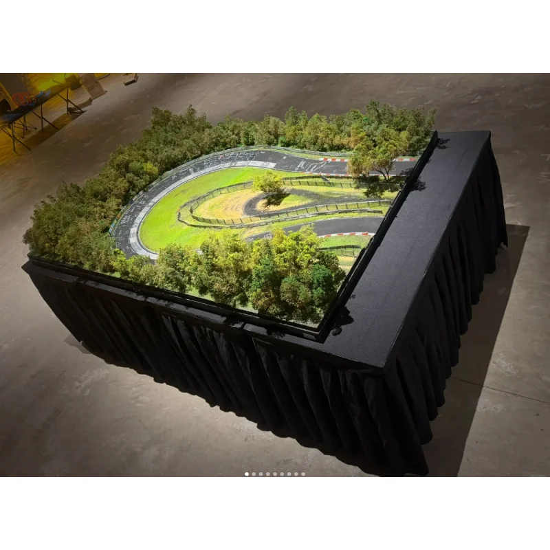 Neue 1:64 90X50 cm Szene Matte Crossroads Parkplatz Für Diecast Auto Modell Fahrzeug Szene Display Spielzeug Maus Pad zeigen Fans Geschenke Image