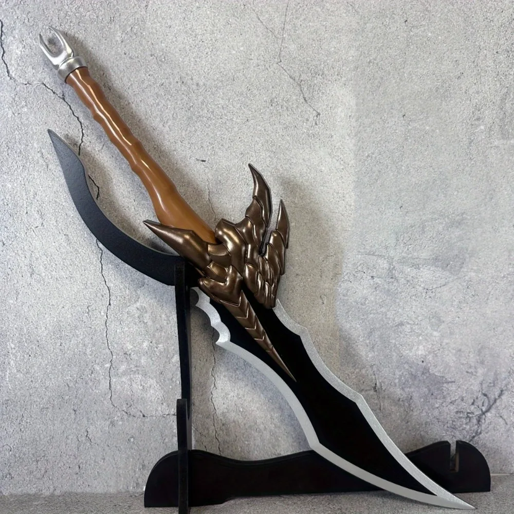 24 Zoll Solo Leveling Katana Anime Ninja Messer Holz Echte japanische Katana Samurai Säbel Mizushino Shun Schwert Cosplay Prop Geschenk Image