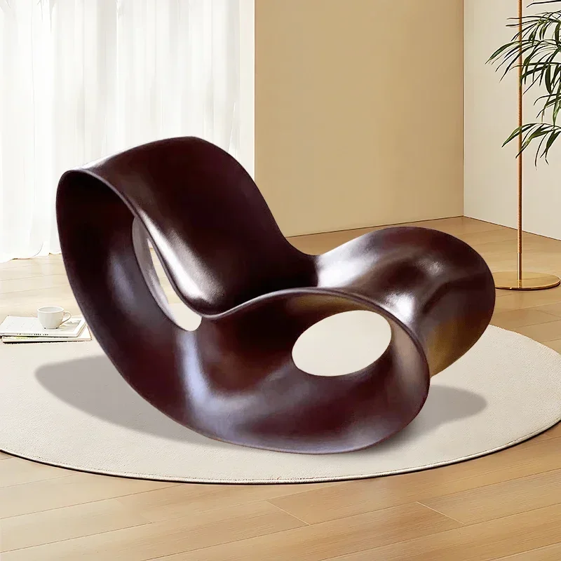 Nordic Luxus Outdoor Schaukelstuhl Kreative Faul Liege Garten Wohnzimmer Stühle Schlafzimmer Design Chaise Japonaise Möbel