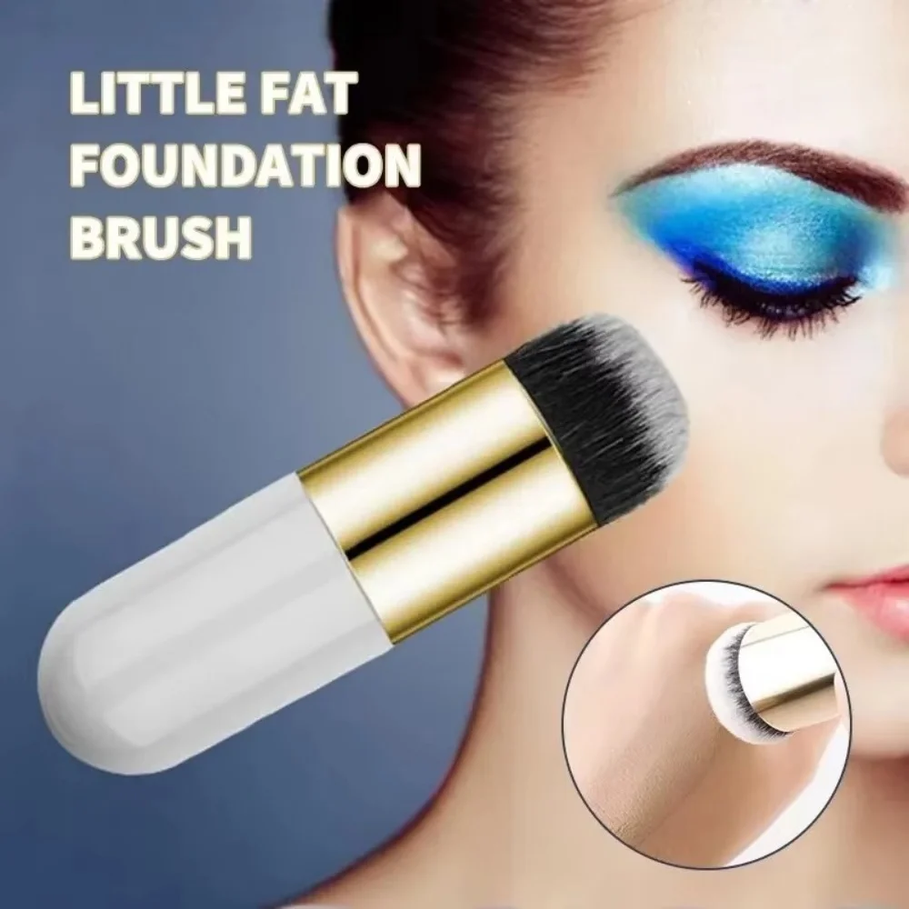 New Traceless Foundation Brush Blush Brush Large Small Fat Pier Foundation Make-Up Brush Professional No Residue Cosmetic Brush