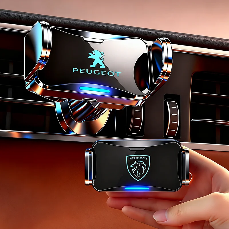 Support de téléphone de voiture Peugeot, accessoires de Navigation pour Peugeot 206 307 308 3008 207 208 407 408 508 2008 5008 301 4008 106 205