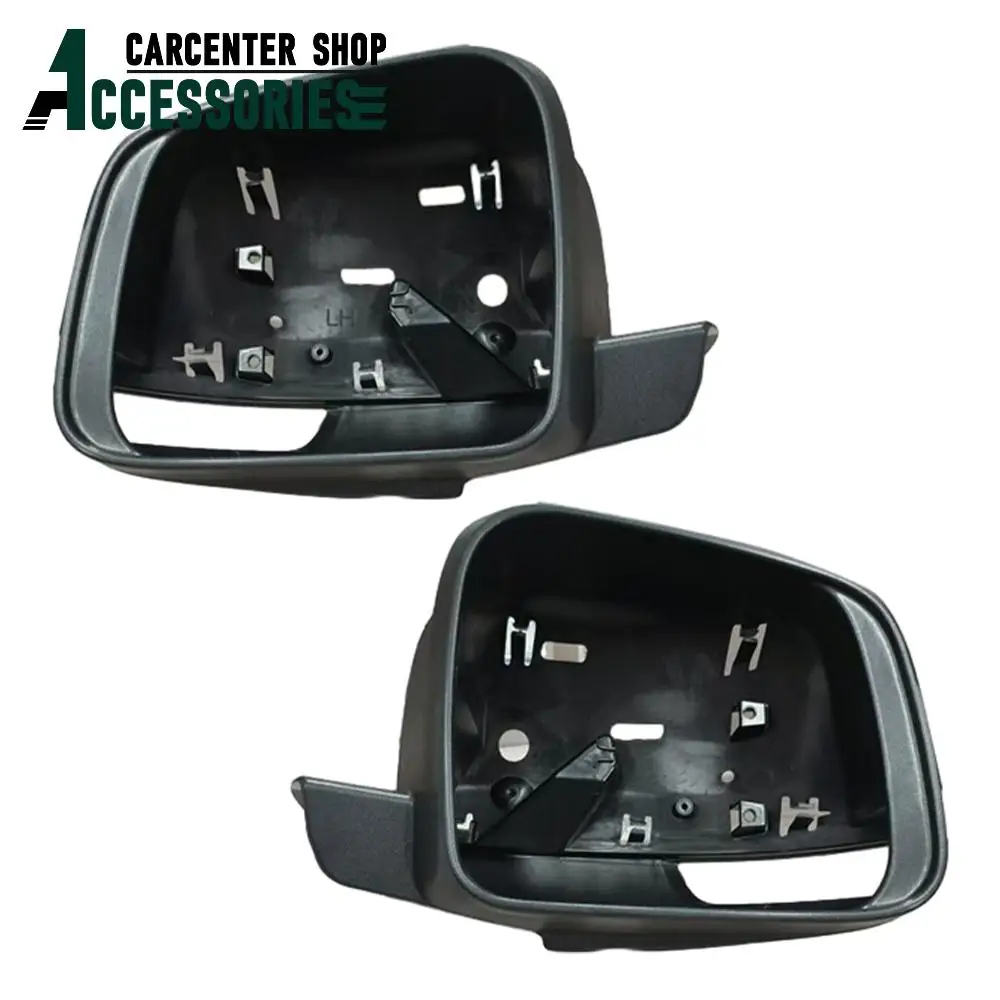 1pc Auto Seite Flügel Spiegel Gehäuse Trim Rahmen Für Jeep Grand Cherokee 2014 2015 2016 2017 2018 2019 2020 2021 zubehör Image