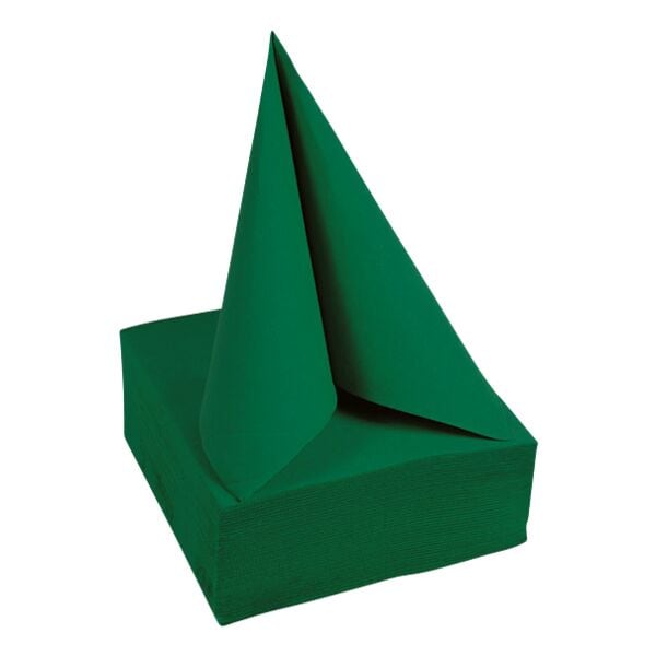PROnappe Papierservietten 2-lagig 38 x 38 cm 40 Stück grün, 38x38 cm