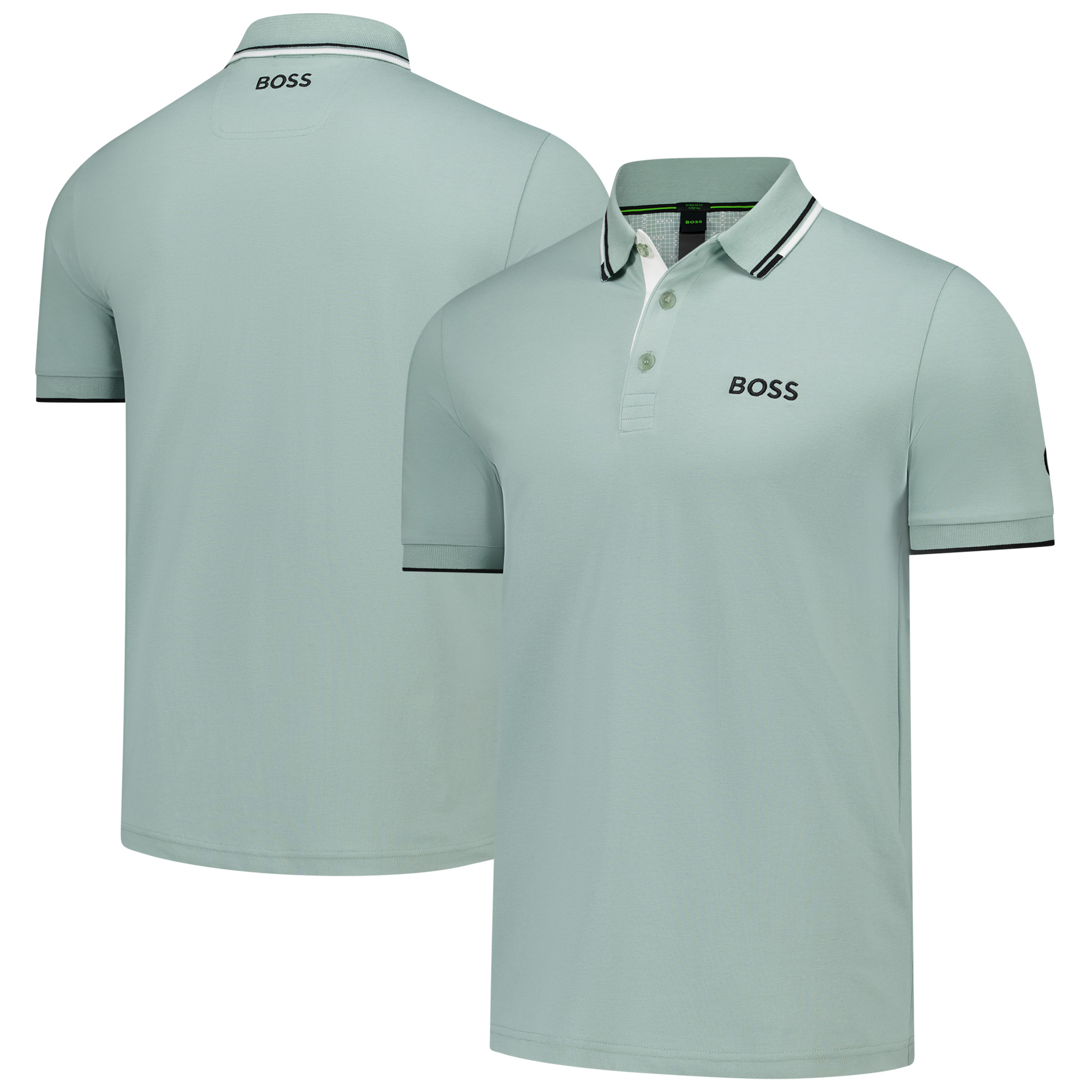 The 153rd Open Royal Portrush Hugo Boss Paddy Pro Polo - Hellgrün Image