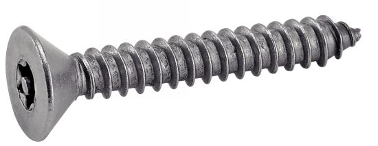 Vis à tôle tête fraisée torx téton inviolable A2 DIN 7982 4.2X38 boîte de 100 ACTON 628084,2X38