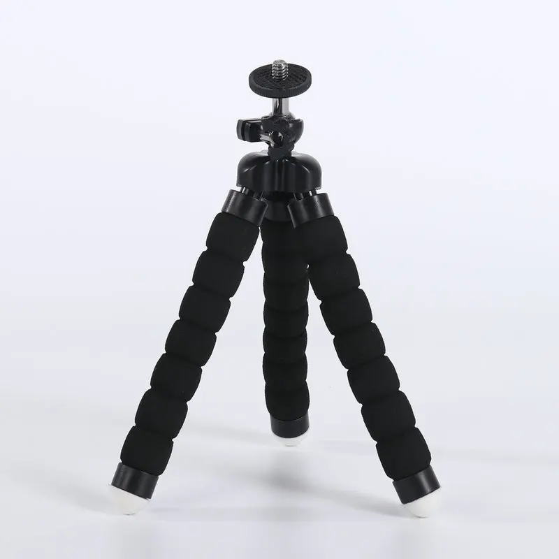 1pcs New Flexible Mini Tripod Portable Octopus Stand Mount Bracket Holder Monopod For Mobile Phones Cameras Camcorder