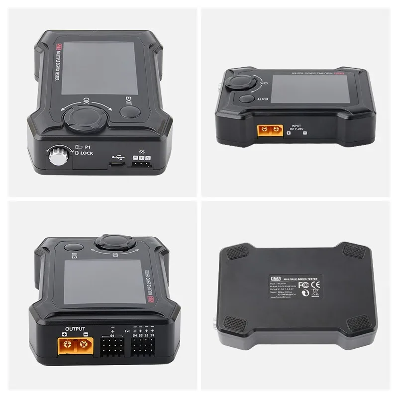 ToolkitRC ST8 8CH 100W 2A 7-28V PWM/PPM/SBUS Signal Speed Liner Schritt Servo Tester mit 4-Wege-unabhängigem Programmsignal Image