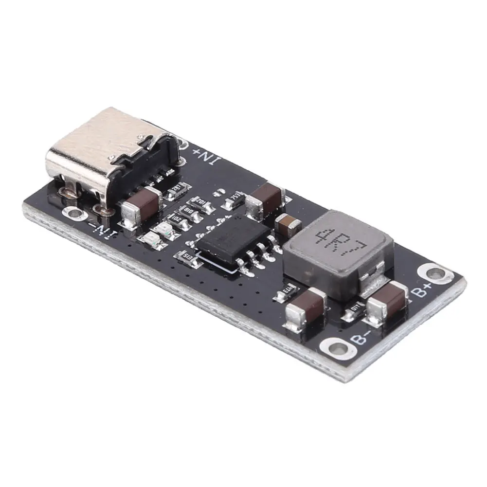 Netzteil modul platine 3a 5V bis 4,2 V 4,35 V Typ C Polymer ternäres Lithium-Batterie lade modul mit Anzeige für Computer Image