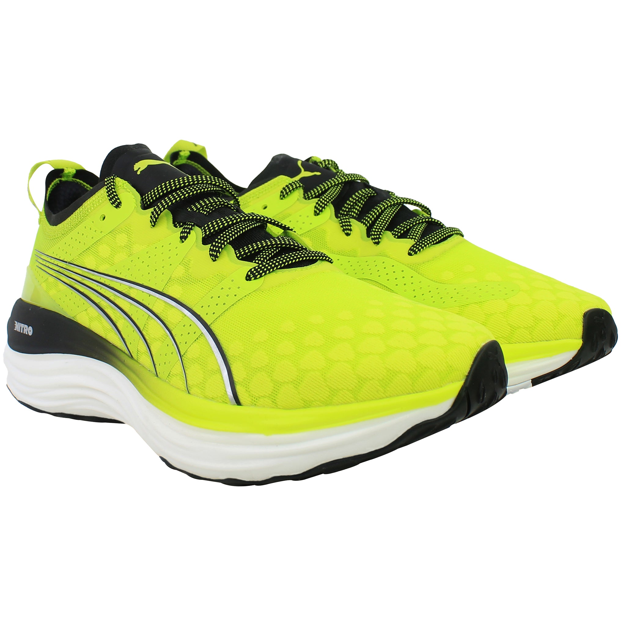 Puma ForeverRun Nitro Herren Grüne Laufschuhe Image