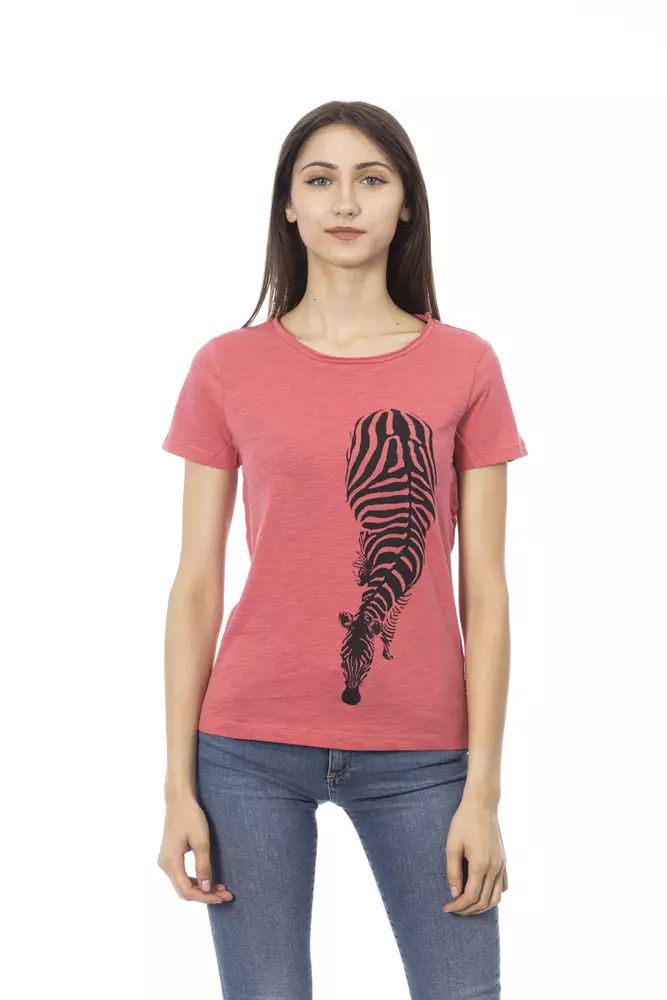 Zebra Grafik T-Shirt mit kurzen Ärmeln Image