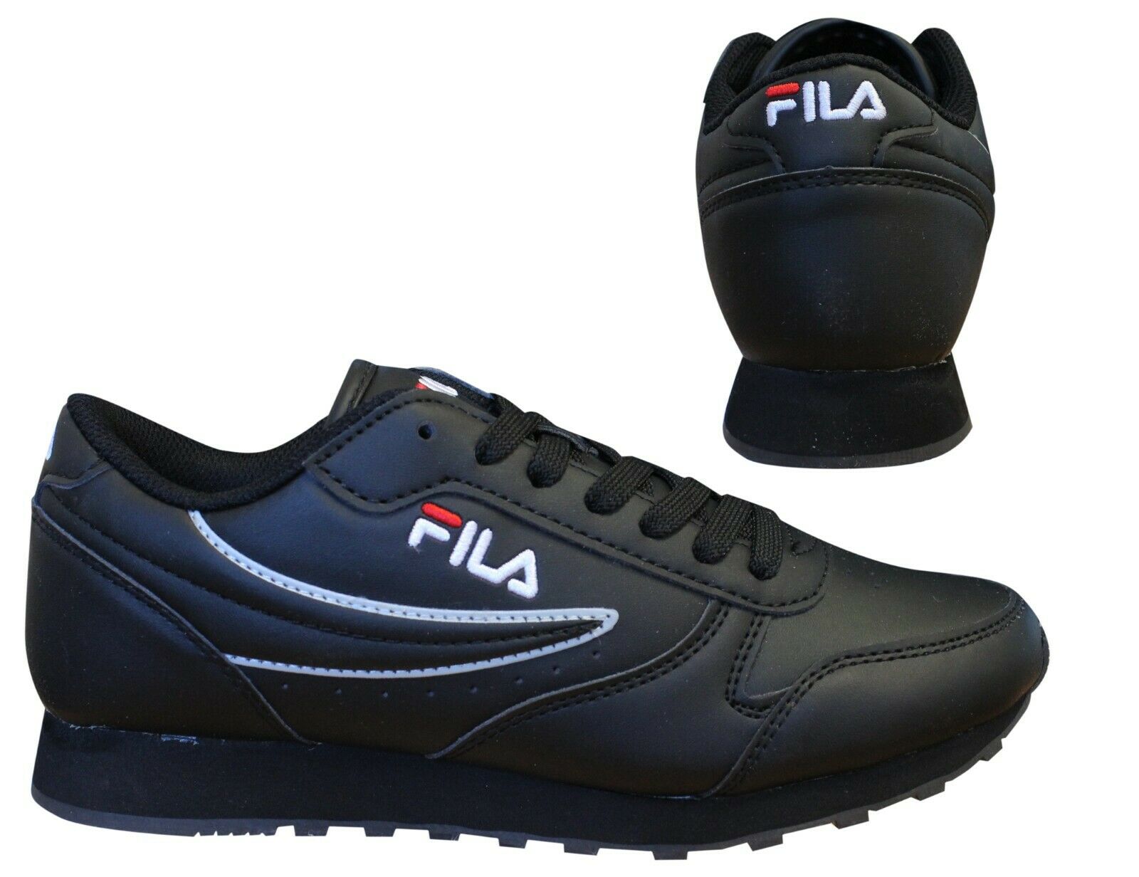 Fila Orbit Low Damen schwarze Sneakers